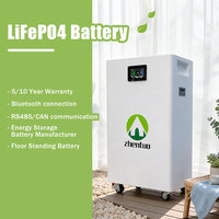 Batterie de stockage solaire pour maison intelligente 15 kWh 51,2 V 300 Ah LiFePO4 avec surveillance Wi-Fi, contrôle à distance, 8000 cycles et garantie de 10 ans