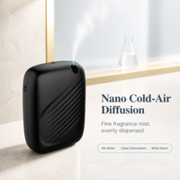 Diffuseur de parfum commercial 400 ml sans eau à brume froide pour zones de réunion et bureaux 500-1000 m³ avec application Bluetooth et verrouillage par clé