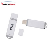 U10 de alto rendimiento de 125khz/13,56 MHz escritorio mini rfid lector usb precio