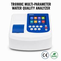 Analyseur de qualité de l'eau de paillasse TR6900C avec écran couleur 5 pouces, testeur COD, azote ammoniacal, phosphore total, turbidité, SS, 16 points de mesure