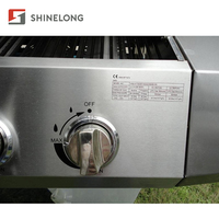 Grill rotatif au gaz sans fumée en acier inoxydable de qualité supérieure de Guangzhou