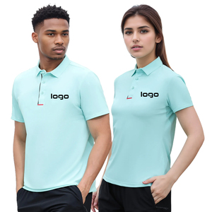 เสื้อโปโลสำหรับผู้ชายเสื้อออกกำลังกายพิมพ์ซับลิเมชันแบบทรงหลวมวัสดุทนทานต่อเหงื่อตรงจากโรงงาน - Product Image 2