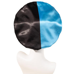 หมวกผู้หญิงผ้าซาติน2โทนหมวกคลุมผมหมวกนอน - Product Image 2