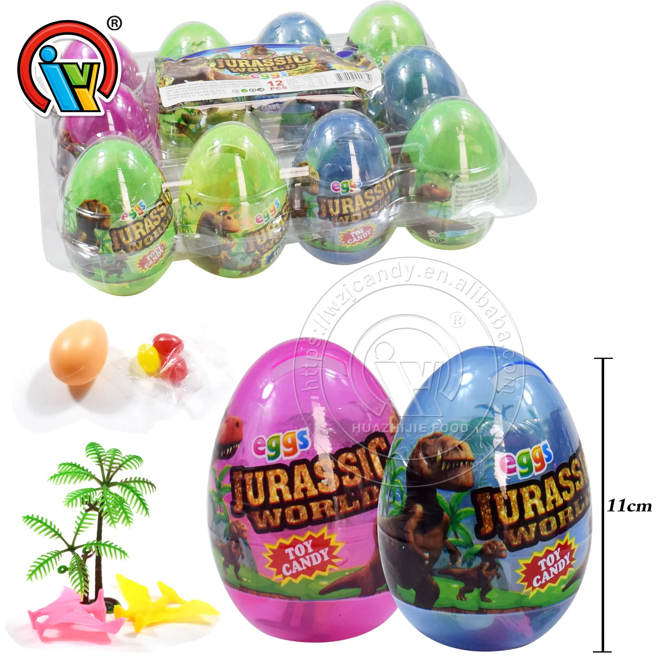 China Manufacturer Dinosaur Egg Toy Candy For Sale