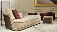 Canapé d'angle en cuir de qualité supérieure avec excellent retour d'expérience – Ensemble de meubles pour salon