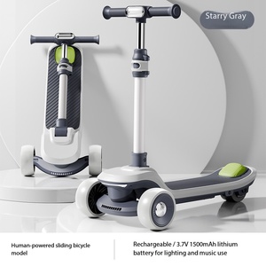 <span class=keywords><strong>Patinete</strong></span> Eléctrico Plegable Recargable <span class=keywords><strong>para</strong></span> <span class=keywords><strong>Niños</strong></span>, <span class=keywords><strong>Patinete</strong></span> Multifuncional Ancho y Amplio <span class=keywords><strong>para</strong></span> <span class=keywords><strong>Niños</strong></span> de 1 a 12 Años - Product Image 2