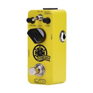 Lity Overdrive pedale per <span class=keywords><strong>chitarra</strong></span> Overdrive Mini pedale con 2 modalità di suono normale/BOOSTER dell'amplificatore Combo valvola a tubo - Product Image 6