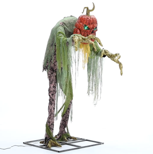 Nuevos artículos de Halloween 2026, LED ojos brillantes, personaje de calabaza móvil, accesorios animados de Halloween - Product Image 1