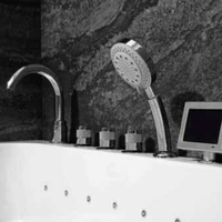 Prix direct usine 2 personne salle de bain Spa bain à remous blanc Massage acrylique baignoire d'angle