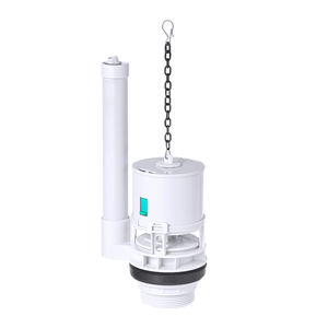 T0103 صمام تدفق واحد من البلاستيك ABS قابل للتعديل 2 بوصة لاستبدال الحمام والمرحاض - Product Image 1