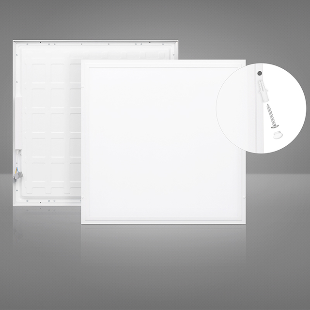 DE EU Warehouse 30x120 60x60 European Design Style Surface Mount Flat LED Panel Light for Office