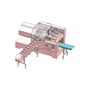 เครื่องบรรจุภัณฑ์แนวตั้งอัตโนมัติสำหรับถุง ควบคุมด้วย PLC ระบบขับเคลื่อนไฮดรอลิก ปิดผนึกซองด้วยเครื่องจักร ผลิตจากสแตนเลส 304 สำหรับห่ออาหาร - Product Image 1