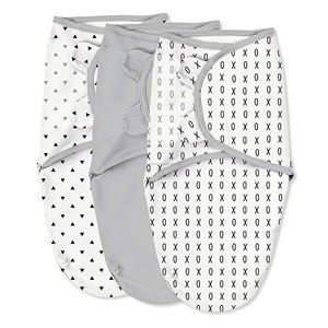 Fourniture en gros d'emmaillotage en coton imprimé personnalisé pour bébé attrayant petit design solide personnage rayé inspiré du Festival - Product Image 6