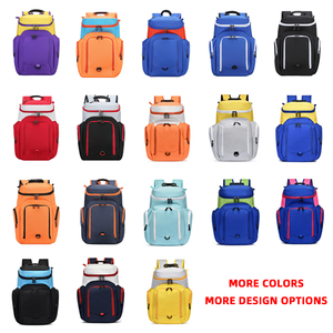 Logo personnalisé sacs de basket sac à dos hommes décontracté sport voyage Gym Football sac jeunesse école extérieur football équipe sac à dos - Product Image 3