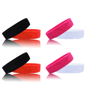 <span class=keywords><strong>Fashion</strong></span> Custom <span class=keywords><strong>Terry</strong></span> Baumwolle gestrickt Stirnband bestickt Stirnband - Product Image 1