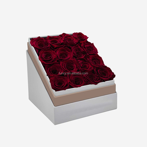 Juegos de regalo para mujer de larga duración estabilizado eterno para siempre encantado inmortal rosa en caja flor preservada - Product Image 2