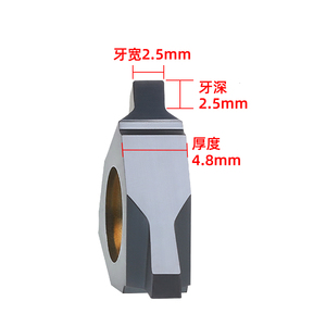 16ver1.7-t1.0 dm4215 Chất lượng cao giá bán buôn luồng chèn CNC Carbide nội bộ luồng chèn - Product Image 5