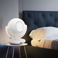Air naturel intelligent silencieux à économie d'énergie 6 vitesses ventilateur de table rond sans lame ventilateur de circulation d'air
