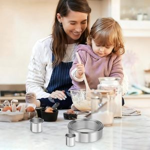 Cortadores de Repostería Multifuncionales Ecológicos de Acero Inoxidable, Moldes para Decoración de Pasteles/Frutas/Chocolate, Kit de Almacenamiento 5 en 1 - Product Image 5