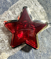 Lámpara Decorativa con Forma de Estrella para Motocicleta, Luz Antiniebla Universal, Luz de Estrella