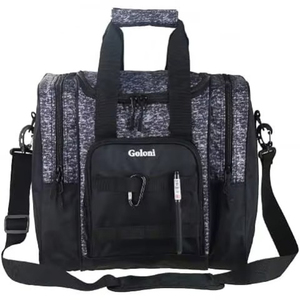 BSCI Factory Bowling Ball Bag for Single Ball with Padded Ball <b>Holder</b>, Bowling Bag 1 Bowling Ball, & 1 Pair of Men <b>Shoe</b> - Product Image 1