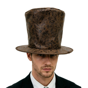 Chapeaux Hauts Colorés d'Halloween, Chapeaux <span class=keywords><strong>de</strong></span> <span class=keywords><strong>Magicien</strong></span>, Chapeaux <span class=keywords><strong>de</strong></span> Scène Rétro pour Gentlemen, Accessoires <span class=keywords><strong>de</strong></span> Fête et <span class=keywords><strong>de</strong></span> Spectacle - Product Image 5