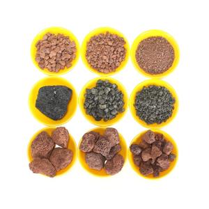 火山岩は水質を調節し、水槽は黒と赤の火山岩で造園 - Product Image 6