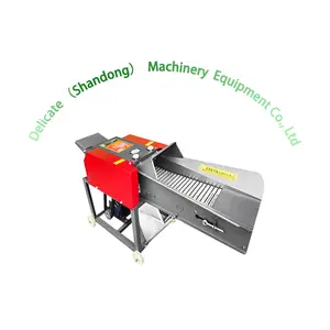 Electric or gasoline hay cutter silage feed processing machine cotton stalk crushing straw shredder