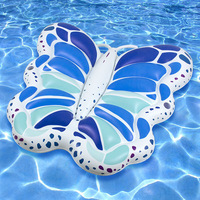 Ailes d'ange gonflables en PVC pour piscine, transat et radeau de plage pour loisirs et divertissement, chaise longue gonflable