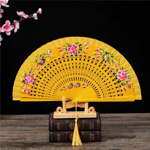 Promotional Custom Small Quantity Folding Hollow-carved Design Wood <b>Hand</b> <b>Fan</b> for Event and Party <b>Hand</b> <b>Fan</b> - Product Image 2