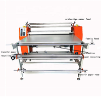 Calandra de sublimation à transfert thermique pour l'impression de drapeaux en tissu, machine de presse à chaud automatique rouleau à rouleau, nouvelle