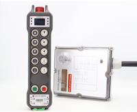 Control Remoto Inalámbrico Universal de Largo Alcance para Grúa de Remolque, IP66, 10 Botones, Una Velocidad, Encendido/Apagado