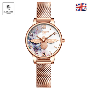 2024 고품질 맞춤형 우아한 여성 럭셔리 손목시계 독특한 여성용 스틸 케이스 무브먼트 럭셔리 패션 진짜 가죽 시계 - Product Image 4