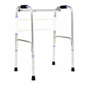 Aide à la marche Ivy en acier inoxydable avec cadre à quatre coins pour personnes âgées, aide à la mobilité - Product Image 1