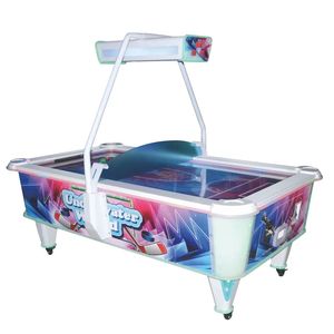 Machine de jeu de pièces de monnaie pour enfants Concave commerciale Double Hockey Air Cushion Ball <span class=keywords><strong>Clown</strong></span> Line-Up Entertainment pour plastique - Product Image 5