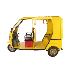 נוסע תלת אופן סוללה מופעל Bajaj אוטומטי E ריקשות Pedicabs יצרן חשמלי ריקשה 3 גלגל Trike למבוגרים