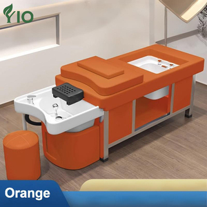 Champú moderno multifuncional cama peluquería masaje comercial pie Spa circulación <span class=keywords><strong>de</strong></span> <span class=keywords><strong>agua</strong></span> vapor fibra <span class=keywords><strong>de</strong></span> vidrio ajustable - Product Image 3