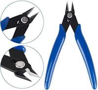 Kit de herramientas para modelar, herramientas básicas para manualidades, con caja de plástico, juego de herramientas de construcción, Hobby, para coche, avión, barco, 15 Uds.