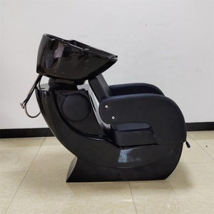Kisen - Muebles de Peluquería Modernos en Oferta, Lavabo Blanco y Negro para Lavar el Cabello, Silla de Champú, Cama para Peluquería, Hecho en China - Product Image 2