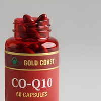 Capsules de Coenzyme Q10 en gélules molles OEM ODM, 60 capsules, complément nutritionnel, soutien antioxydant, marque privée