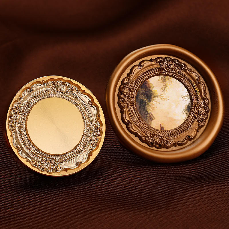 Cadre photo vintage 14 (relief rond 30mm)