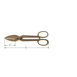 AMPCO - LB0050A Ciseaux d'étain, Aluminium Bronze - EAN 7630027459432 AUTRES OUTILS ANTI-ÉTINCELLES - Product Image 1