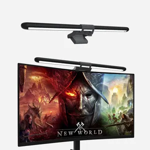 Bandary 3 renk sıcaklığı 10 parlaklık ayarlanabilir taşınabilir bilgisayar dizüstü bilgisayar screenbar usb akıllı monitör bar ışığı bellek ile