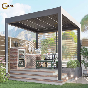 Arches, tonnelles et ponts en alliage d'aluminium enduit de poudre imperméable KAKADU pour gazebos d'extérieur - Product Image 1