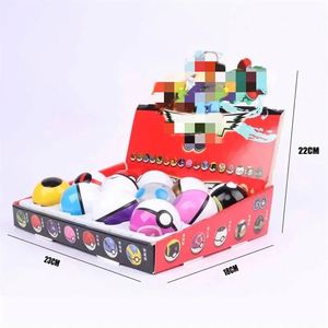 Juguetes y Regalos, Set de 12 Piezas, Pokebolas en Caja, Modelo de Pokebola, Figura de Anime, Muñecos de Pokémon, Regalos de Navidad para Niños - Product Image 4