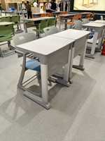 Ensemble Chaise et Bureau Double Moderne Très Vendu pour Étudiants (École et Collège) – Idéal pour Chambre et Étude