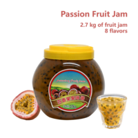 Hoge Kwaliteit 2.7Kg Passievrucht Jam In Fles Premium Ingrediënten Direct Uit De Fabriek Voor Bubble Thee Drank Desserts