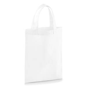 Bolsa de Regalo Mini Personalizable de 140 g, Bolsa de Tela No Tejida Blanca Promocional, Talla Única - Product Image 1