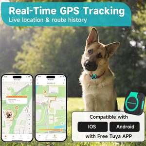 Traceur GPS pour animaux de compagnie Woyamay avec moniteur de santé pour chiens et chats, mini traceur étanche - Product Image 5