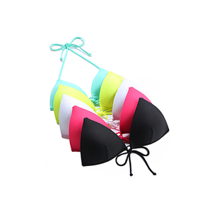 Maillots <span class=keywords><strong>de</strong></span> <span class=keywords><strong>bain</strong></span> femme solide <span class=keywords><strong>blanc</strong></span> <span class=keywords><strong>Push</strong></span> <span class=keywords><strong>Up</strong></span> Triangle coupe maillots <span class=keywords><strong>de</strong></span> <span class=keywords><strong>bain</strong></span> <span class=keywords><strong>haut</strong></span> costumes Bikini - Product Image 1